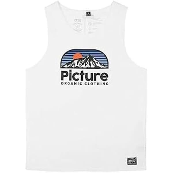 Linne - BILD - Äkta Tank B - Vit - 60% Bomull - 40% Återvunnen Polyester
