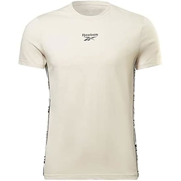 T-shirt - REEBOK - Identity Tape - Kort ärm - Färg Stucco - Man