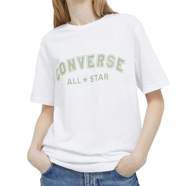 T-shirt - Converse - All Star Single - Vit - 100% bomull - Kortärmad