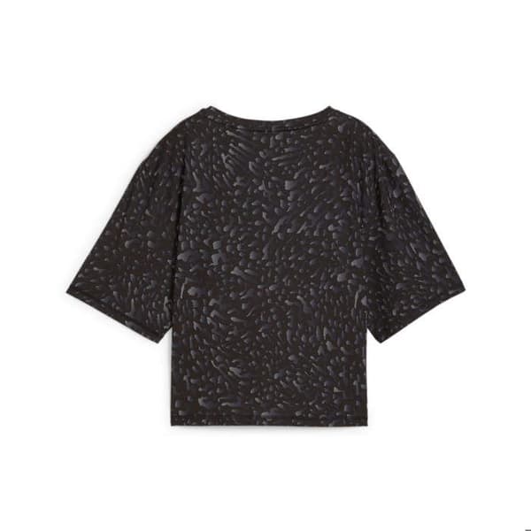 T-shirt dam - Puma - Favorit - Svart - Korta ärmar - Andningsbar