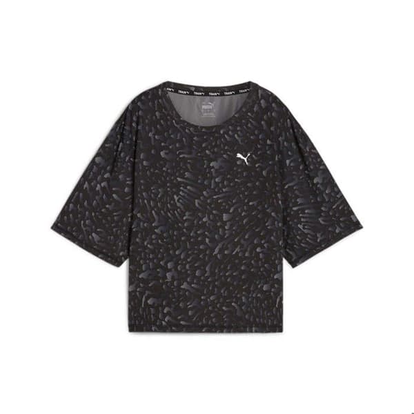 T-shirt dam - Puma - Favorit - Svart - Korta ärmar - Andningsbar