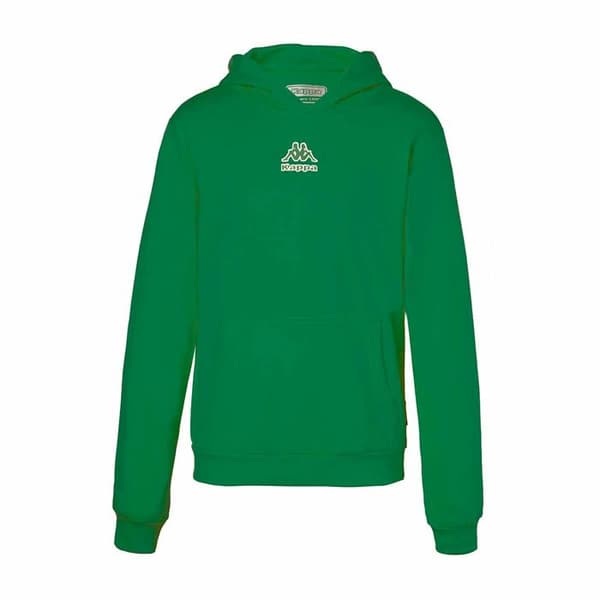 Hoodie - Kappa - 8031F0079 - Grön - Långa ärmar - Junior