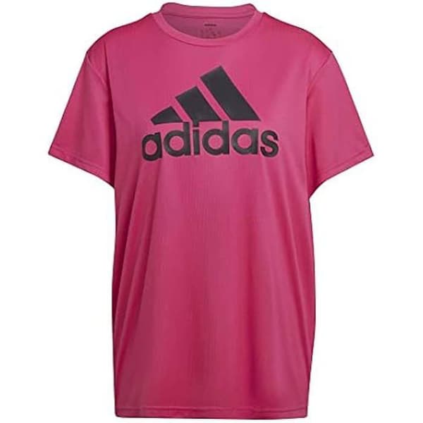 adidas W BL Boyf T T-shirt dam - Vit - Korta ärmar