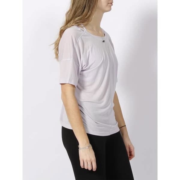 Kortärmad t-shirt Adidas Yga st o t - Lila - Lätt och bekväm