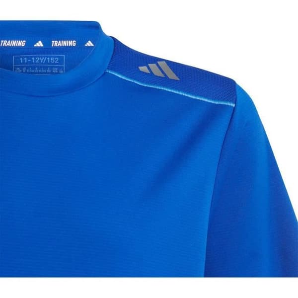 T-shirt Barn - Adidas - B D4s Tee - Blå - 100% Återvunnen Polyester - Kortärmad