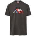 Miniatyrbild 1 av 3: T-shirt herr - KAPPA - Banda POP - Grå, beige - Korta ärmar - Multisport
