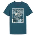 Miniatyrbild 1 av 4: T-shirt - Puma - Ess+ Mid 90s Graphic Tee - Blå - Korta ärmar - Klassisk krage