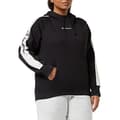 Miniatyrbild 1 av 2: Sweatshirt - CHAMPION - Polyfleece - Svart - Dam - Långa ärmar - Huva