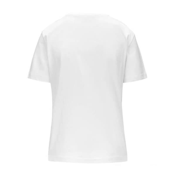 T-shirt Dam - KAPPA - Logo Frienda - Kortärmad - 100% bomull - Vit
