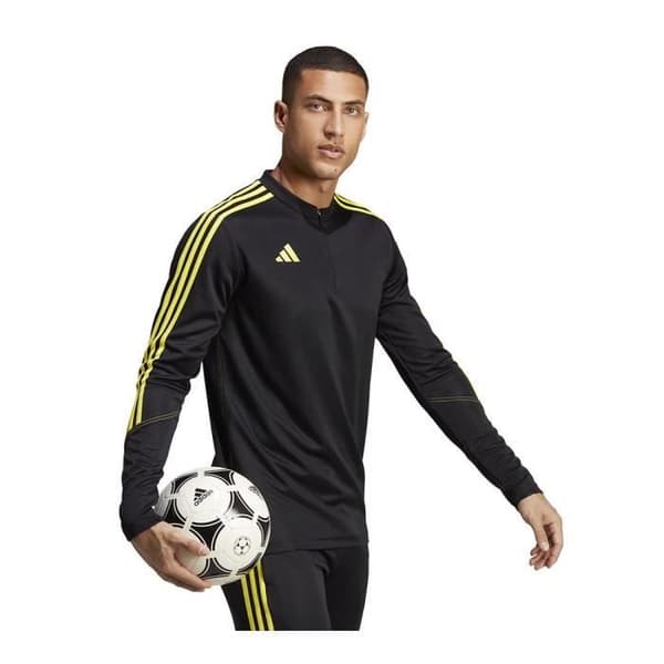 ADIDAS Tiro 23 Sweatshirt Svart - Herr/Vuxen - Långa ärmar - Huvkrage