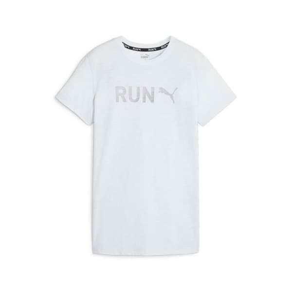 T-shirt dam - PUMA - Grafisk - Icy Blå - Korta ärmar - Drycell