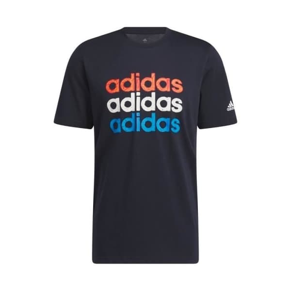 Adidas T-shirt för män. 100% bomull