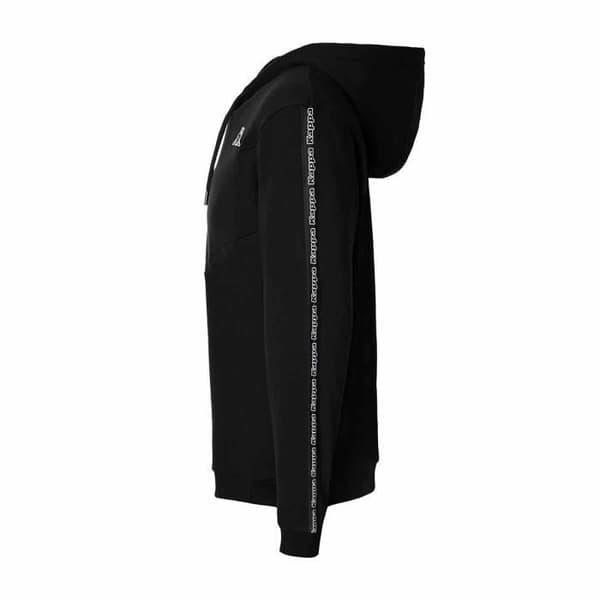 Tröja - Kappa - Imagino - Svart - Regular fit - Borstad fleece