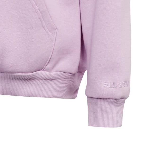 Sweatshirt - Adidas - Original J - Lila - Långa ärmar - Huva