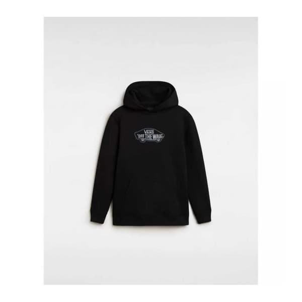 Sweatshirt - Vans - Off The Wall VN000J42BLK1 - Svart - Långärmad - Huva