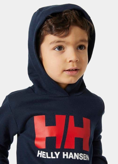 Helly Hansen Sweatshirt - 40453 - K HH Logo Hoodie Unisex huvtröja