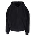 Miniatyrbild 1 av 6: Zip hoodie - Urban Classics - Oversize Sherpa - Svart - Kvinna - Långa ärmar