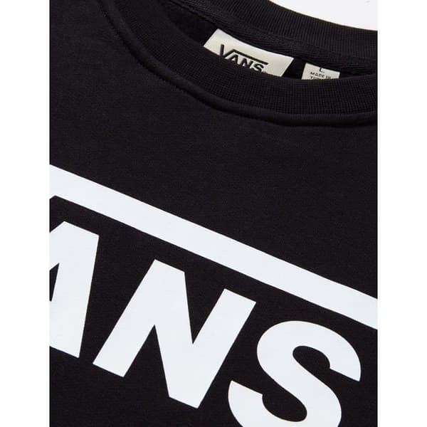 Sweatshirt Vans - VN0A7Y4NBLK1 - Klassisk Crew Träningsdräkt Unisex Barn