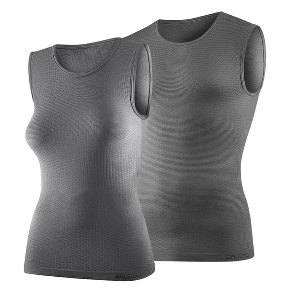 Linnen Brubeck BASE LAYER Termoaktiv Ärmlös T-shirt UNISEX Olika Storlekar och Färger