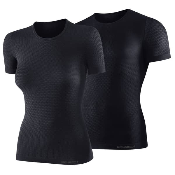 Kortärmad termoaktiv T-shirt Brubeck Base Layer UNISEX Olika Storlekar och Färger