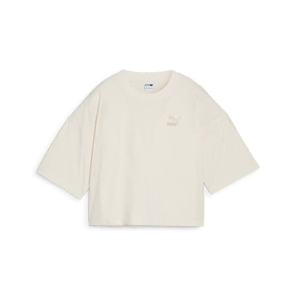 T-shirt dam - Puma - Better Classics - Beige - Kort ärm - Lös passform