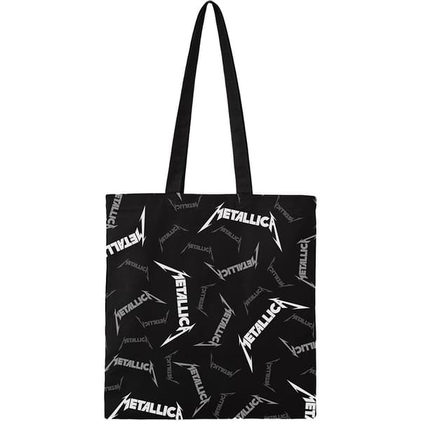 Metallica Cotton Tote Bag: Fade To Black