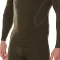 Miniatyrbild 4 av 6: Långärmad T-shirt för män Brubeck RANGER PROTECT Termosweatshirt för skogen Khaki Olika Storlekar