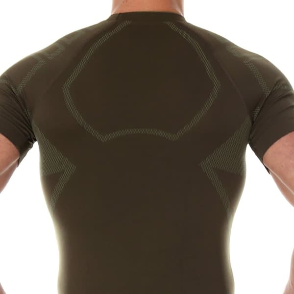 T-shirt för män Brubeck RANGER PROTECT Termoaktiva underkläder för skogen Khaki Olika Storlekar