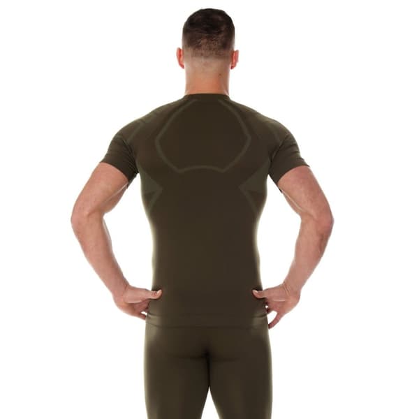 T-shirt för män Brubeck RANGER PROTECT Termoaktiva underkläder för skogen Khaki Olika Storlekar