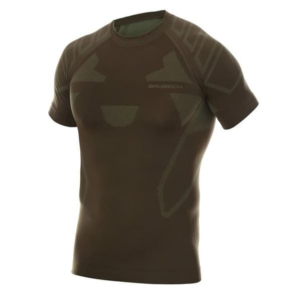 T-shirt för män Brubeck RANGER PROTECT Termoaktiva underkläder för skogen Khaki Olika Storlekar