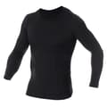 Miniatyrbild 4 av 4: Långärmad T-shirt för män BRUBECK COMFORT WOOL Termounderkläder MERINOULL Svart, Grafit, Mörk grå,  Mörk denim, Olika Storlekar