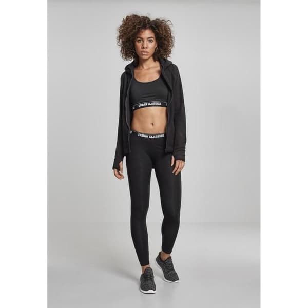 Huvtröja dam Urban Classic polar fleece zip