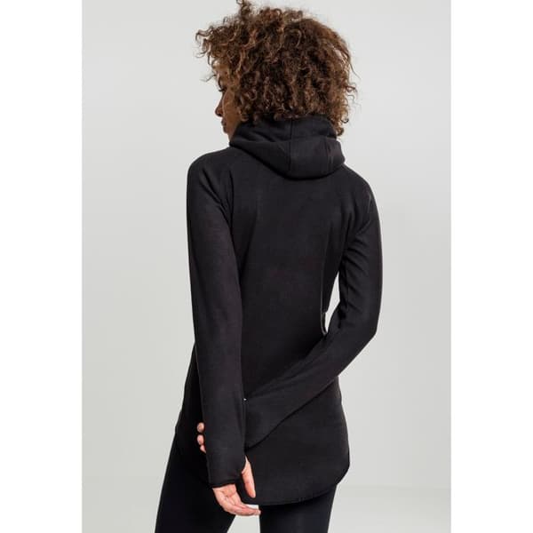 Huvtröja dam Urban Classic polar fleece zip