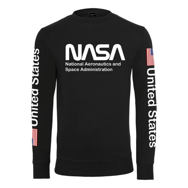 T-shirt - Mister Tee - Nasa basic - Svart - 100% bomull - Kortärmad