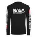 Miniatyrbild 2 av 6: T-shirt - Mister Tee - Nasa basic - Svart - 100% bomull - Kortärmad