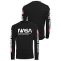 Miniatyrbild 1 av 6: T-shirt - Mister Tee - Nasa basic - Svart - 100% bomull - Kortärmad