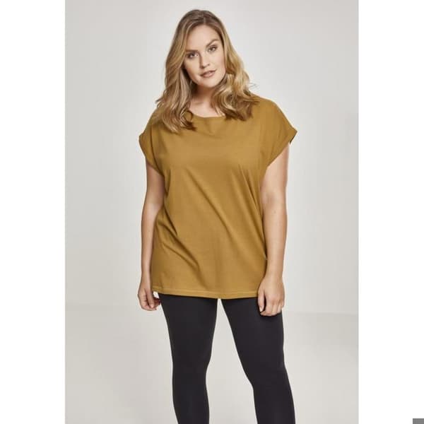 Urban Classic förlängd t-shirt i plusstorlek för kvinnor