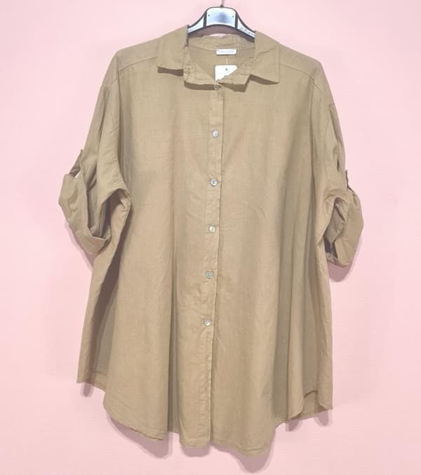 Agélii Fashion - Oversize shirt - available in several colors - one size 42-52