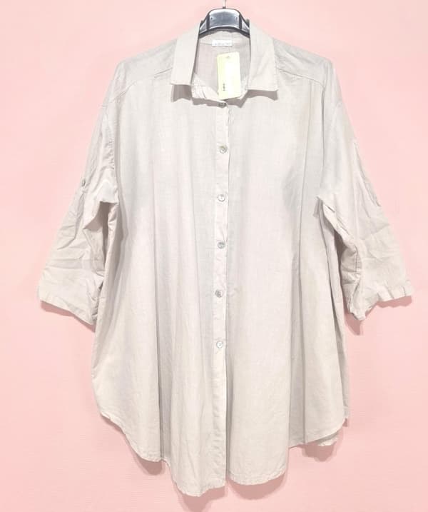Agélii Fashion - Oversize shirt - available in several colors - one size 42-52