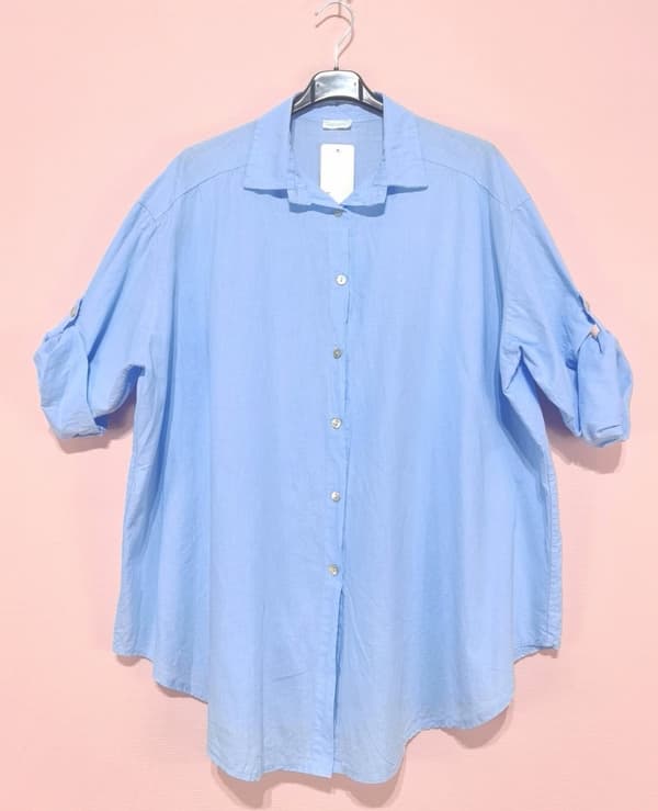 Agélii Fashion - Oversize shirt - available in several colors - one size 42-52