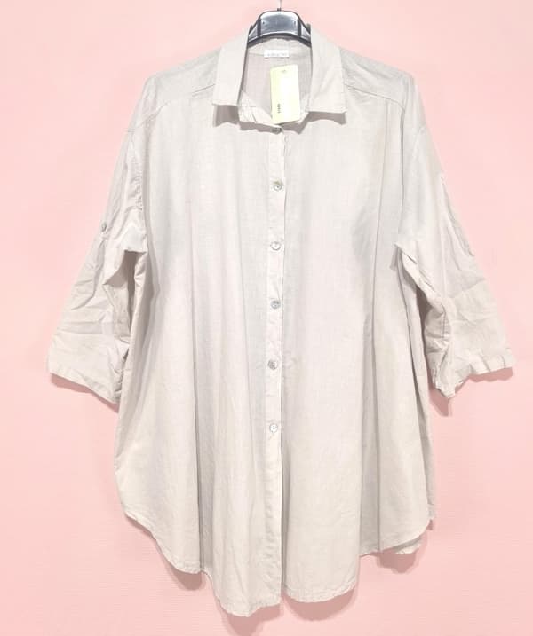 Agélii Fashion - Oversize skjorta - finns i flera färger - one size 42-52