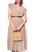 Pikkukuva 1 / 11: Agélii Fashion - Wrap dress with sash in several colors - one-size 38-42