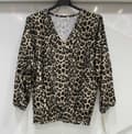 Miniatyrbild 3 av 4: Agélii Fashion - V-ringad jumper i 2 färger - one size 38-42