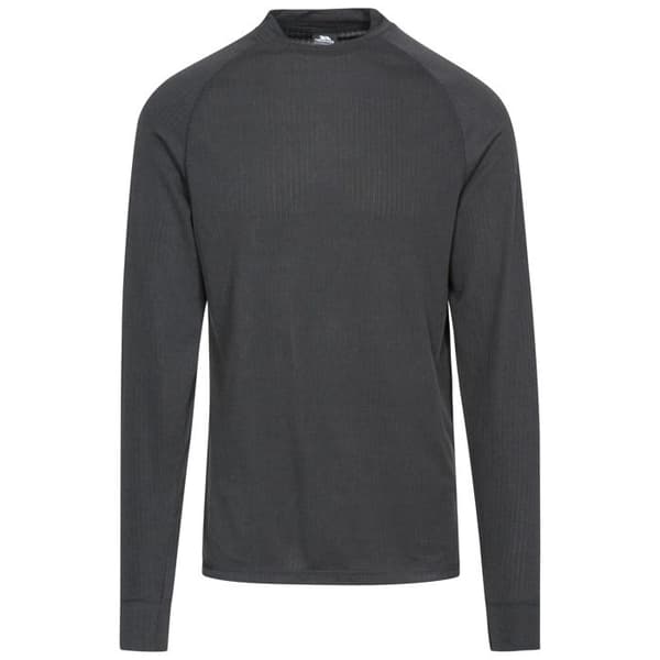 T-shirt med långa ärmar - Trespass - Flex360 - 100% polyester - Klassisk krage - Unisex