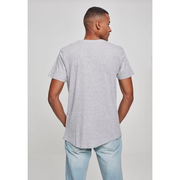 T-shirt Lång - Urban Classics - FORMAD - 100% Bomull - Långa Ärmar - Rund Hals