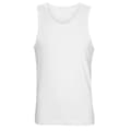 Miniatyrbild 3 av 3: Linnen för män BRUBECK COMFORT COTTON Termoaktiv ärmlös T-shirt Vit, Svart, Olika Storlekar