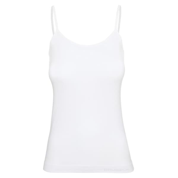 Camisole T-shirt, Linnen för kvinnor BRUBECK COMFORT COTTON Termoaktiva underkläder Vit, Beige, Svart, Olika Storlekar