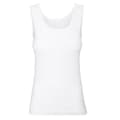 Miniatyrbild 3 av 3: Linnen för kvinnor BRUBECK COMFORT COTTON Termoaktiv Ärmlös T-shirt Vit, Beige, Svart, Olika Storlekar