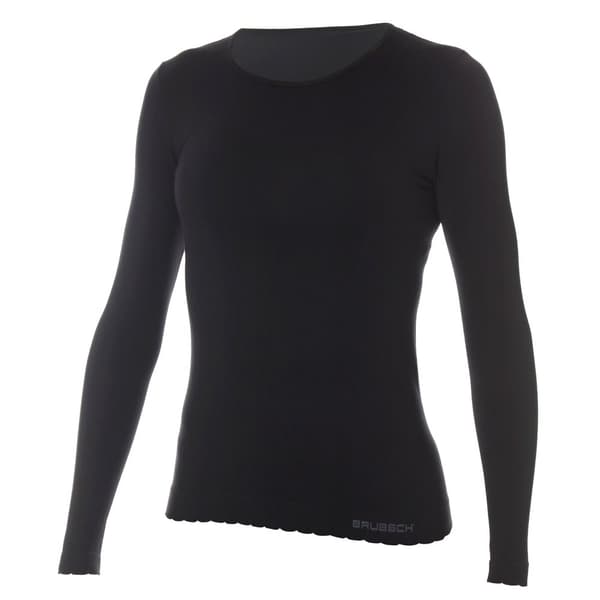 Långärmad T-shirt för kvinnor BRUBECK COMFORT COTTON Termoaktiva underkläder