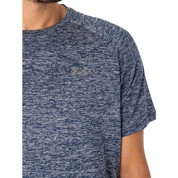 T-shirt Herr - Under Armour - TECH 2.0 - Blå - Kortärmad - Rund hals